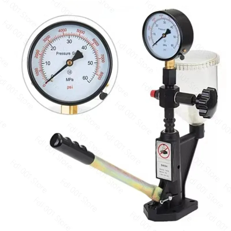 NEW CR-C Multifunctional Diesel Common Rail Injector Tester + S60H Nozzle Validator, Common Rail Injector Tester Tool Set