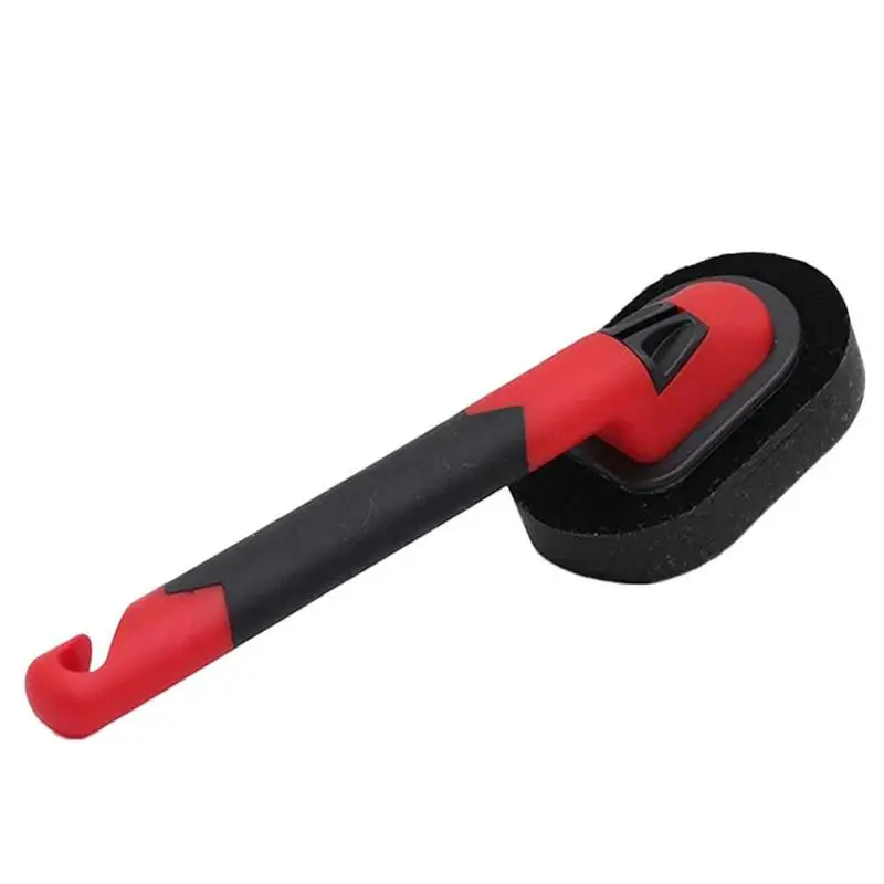 

Car Tire Shine Applicator Wheel Dressing Sponge Applicator Car Wash Polishing Sponge Brush For Waxing And Cleaning
