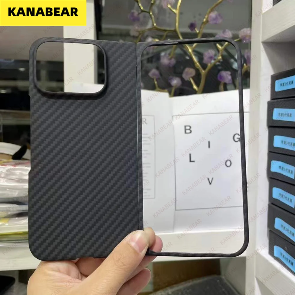 

KANABEAR For Google Pixel Fold 2 case carbon fiber anti-drop shell Ultra-thin case Pixel Fold 2 5G Aramid fiber cover