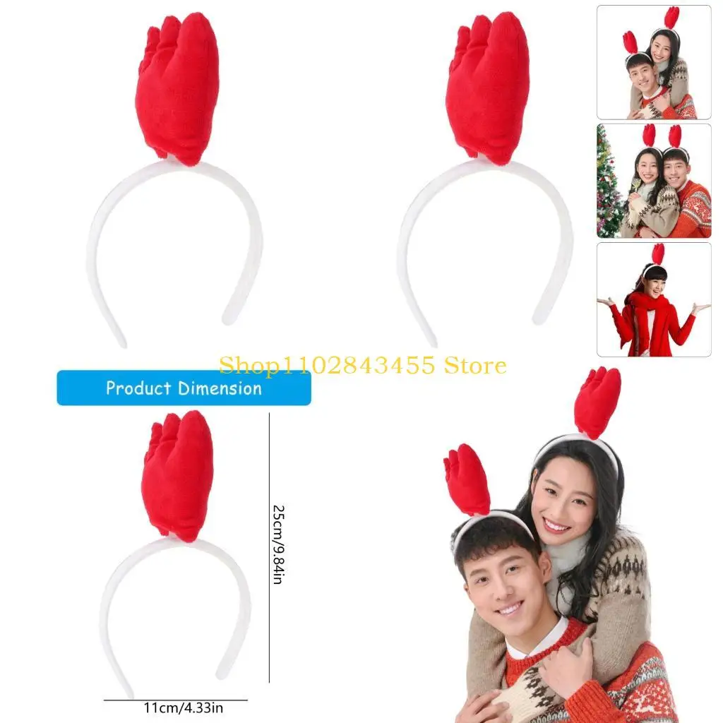 49MC Comfortable Chicken Costume Headpiece For Thanksgiving Festivals And Role Play