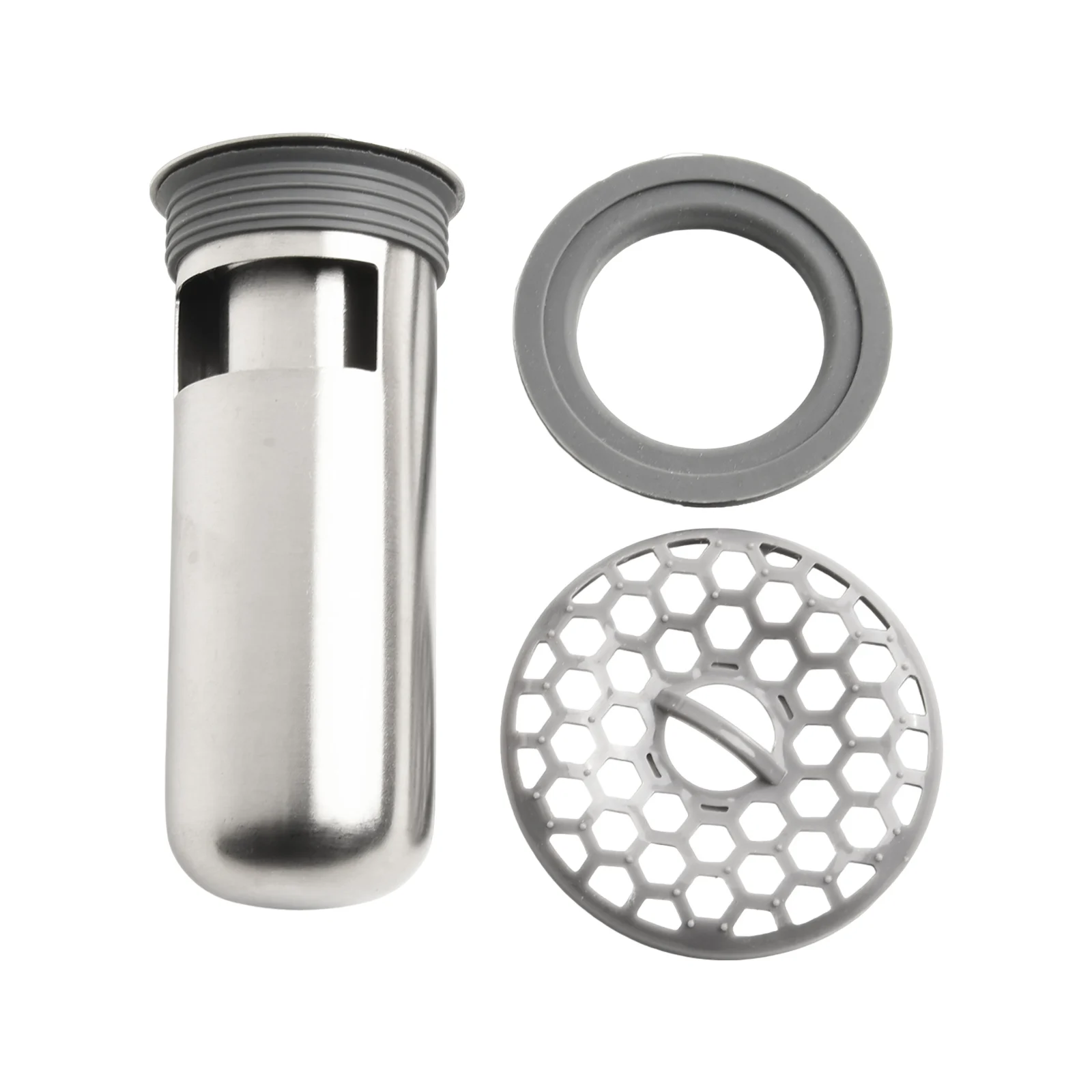 1pc Shower Floor Drain Backflow Preventer Sewer 304 Stainless Steel Toilet Sewer Filter For Bathroom Accessories