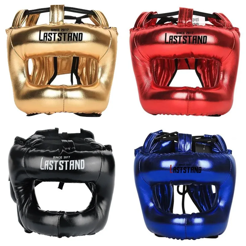 

Boxing Headgear MMA Helmet Head Gear Protectors Adult Child Training Headgear Muay Thai Kickboxing Full-covered Helmets