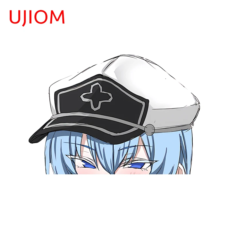UJIOM Esdeath Huge Bouncy Castle Wall Sticker Trendy Premium Creative Chic Sunscreen Decal Suitable For Air Conditioner Decor