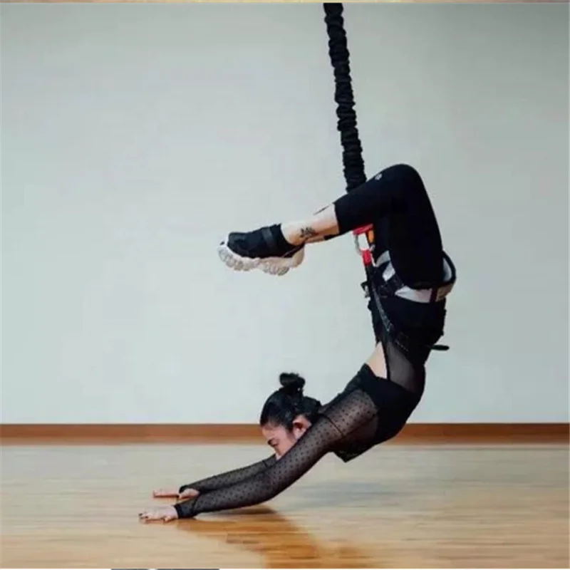 

Upgraded Version Heavy Yoga Bungee Rope Resistance Belt Training Tool Equipment for Home Gym Yoga