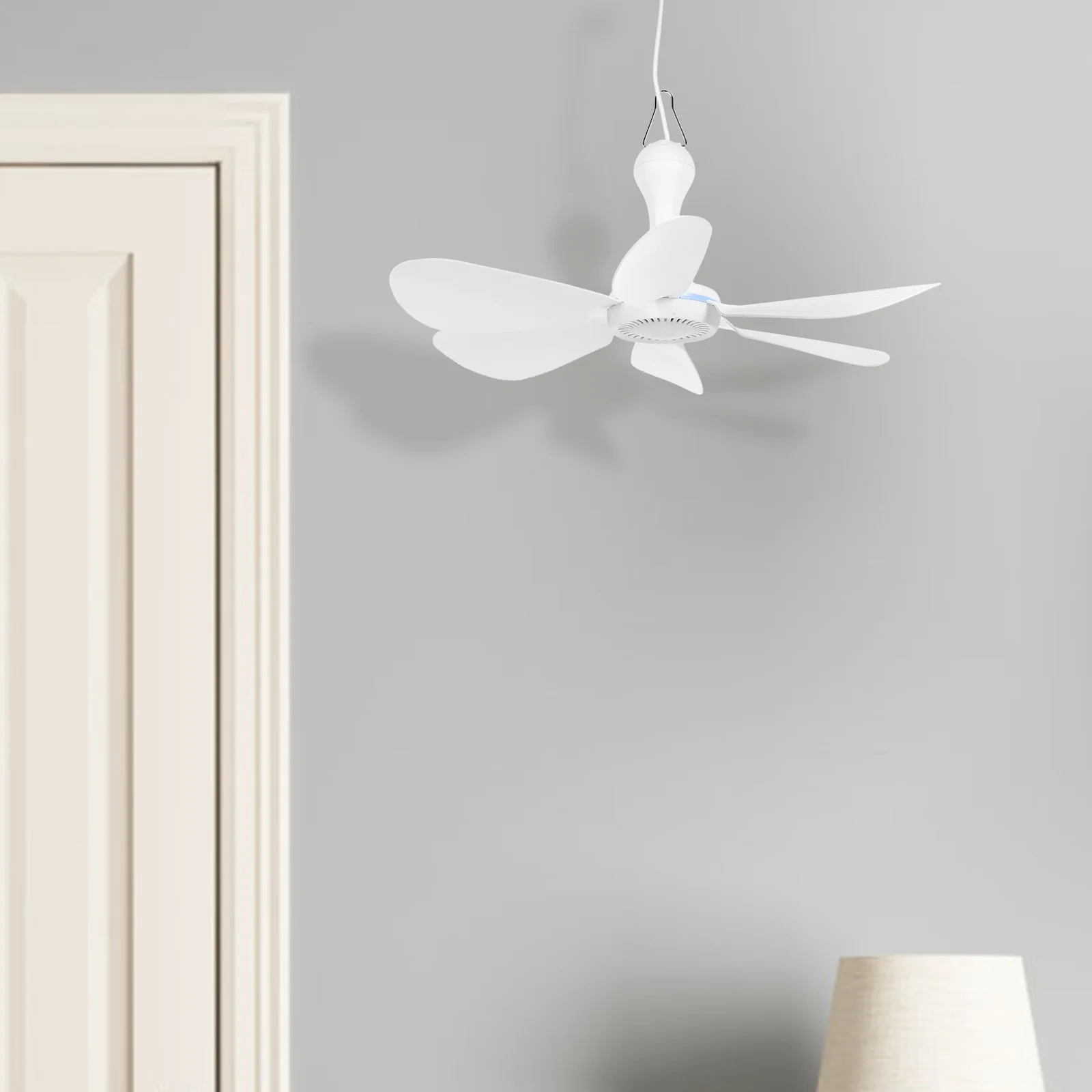 

USB Powered Fan Mini Hanging Ceiling Fan for Camping Tents Rv Dorm Easy Install Remove Outdoor Fans Fans Outdoor Hanging