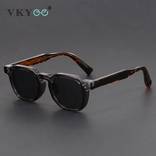 Imagen 2 del producto VICKY nueva moda personalizada diseño geométrico Simple gafas de sol polarizadas protección UV prescripción personalizable 1045