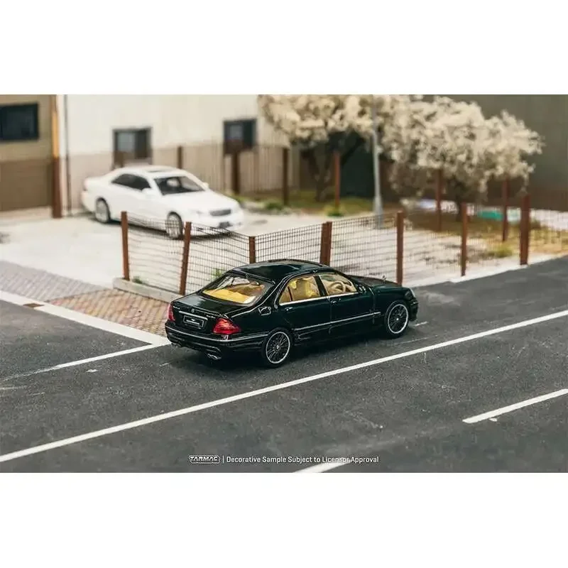 Tarmac Works *CHASE* メルセデス・ベンツ 1:64 Sクラス ワルド ブラック ダイキャストカーモデル コレクション おもちゃ