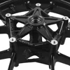 BMW S1000RR 2010 2011 2012 2013 2014 2015 2016 2017 2018 & S1000R 2014-2018 오토바이 전륜 림 CNC 알루미늄 블랙 6