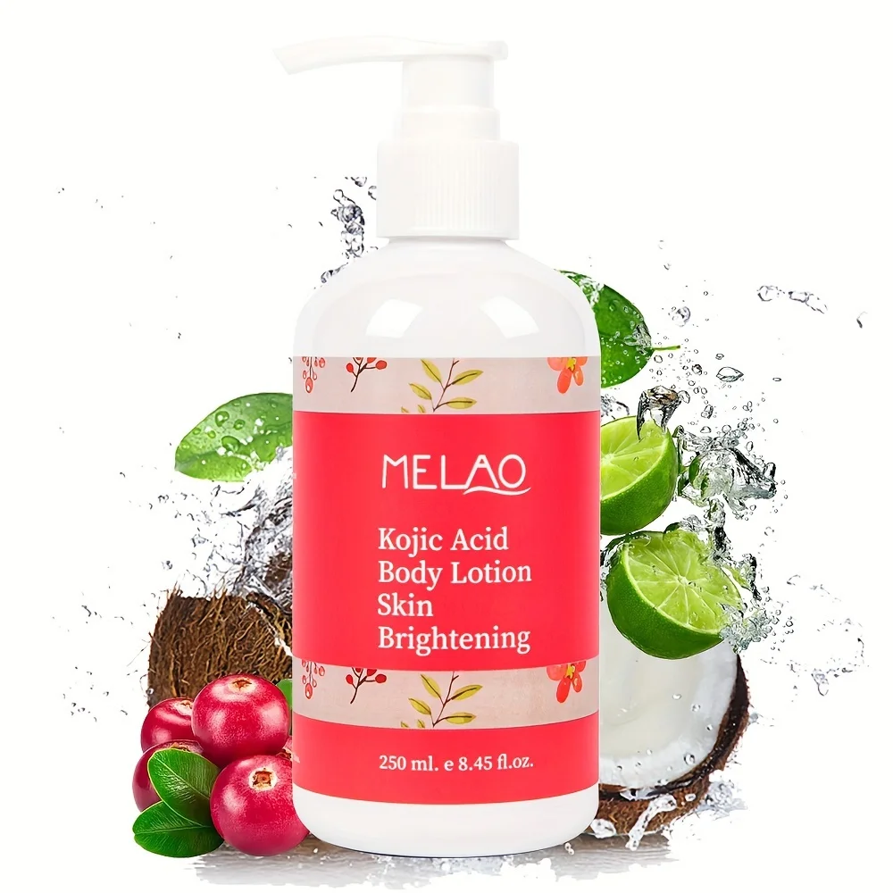 MELAO Kojic Acid Body Lotion For Extremely Dry Skin for Face, Body, Hands. Instant Hydration for Skin