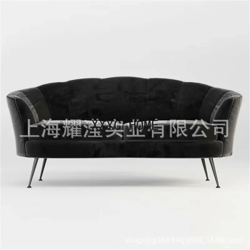 

Скандинавский серый фланелевый диван, мебель на заказ