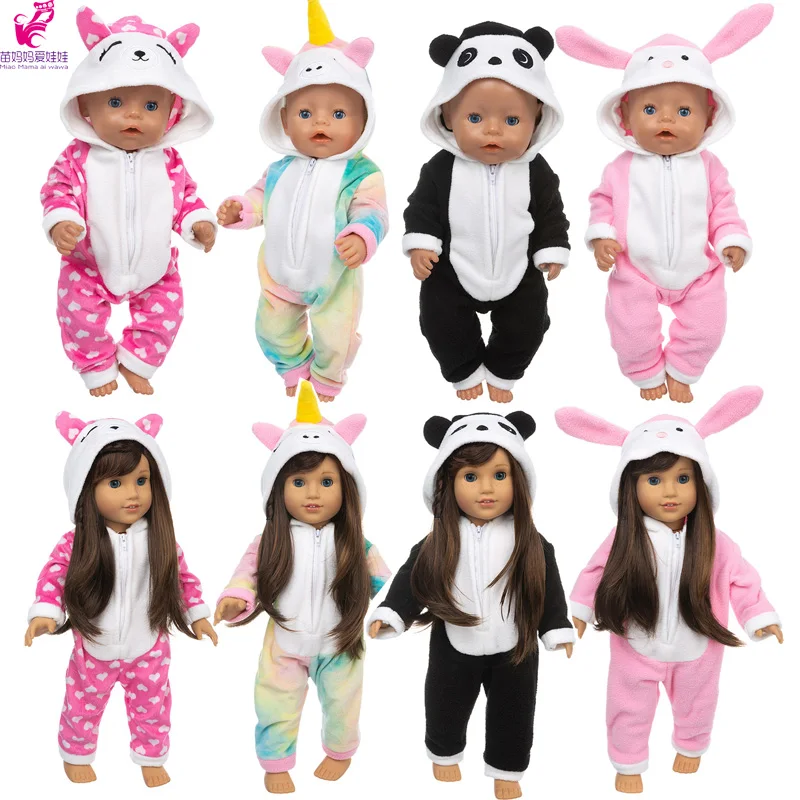 40 Cm Baby Pop Kleding Regenboog Romper Voor Nenuco Ropa Y Su Hermanita 18 Inch American Og Meisje Pop Outfit Set