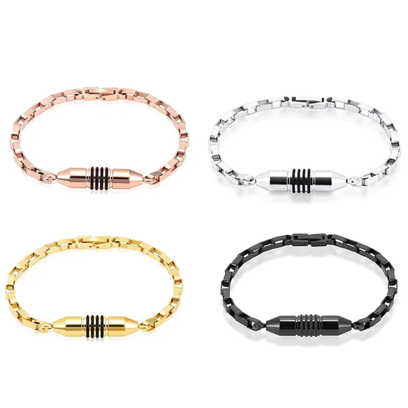 سوار حرق للرماد اسطوانة جرة الإسورة للحيوانات الأليفة البشرية قلادة تذكار تذكارية للرجال والنساء #1