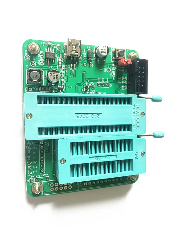 Programador de alta tensão AVR, porta serial USB para porta serial de alta tensão, paralelo quatro em um ISP STK500