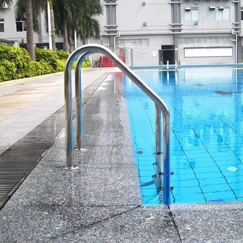 

Removable Stainless Steel Pool Ladder Steps For Above Ground Residential Pools High Quality Accessory