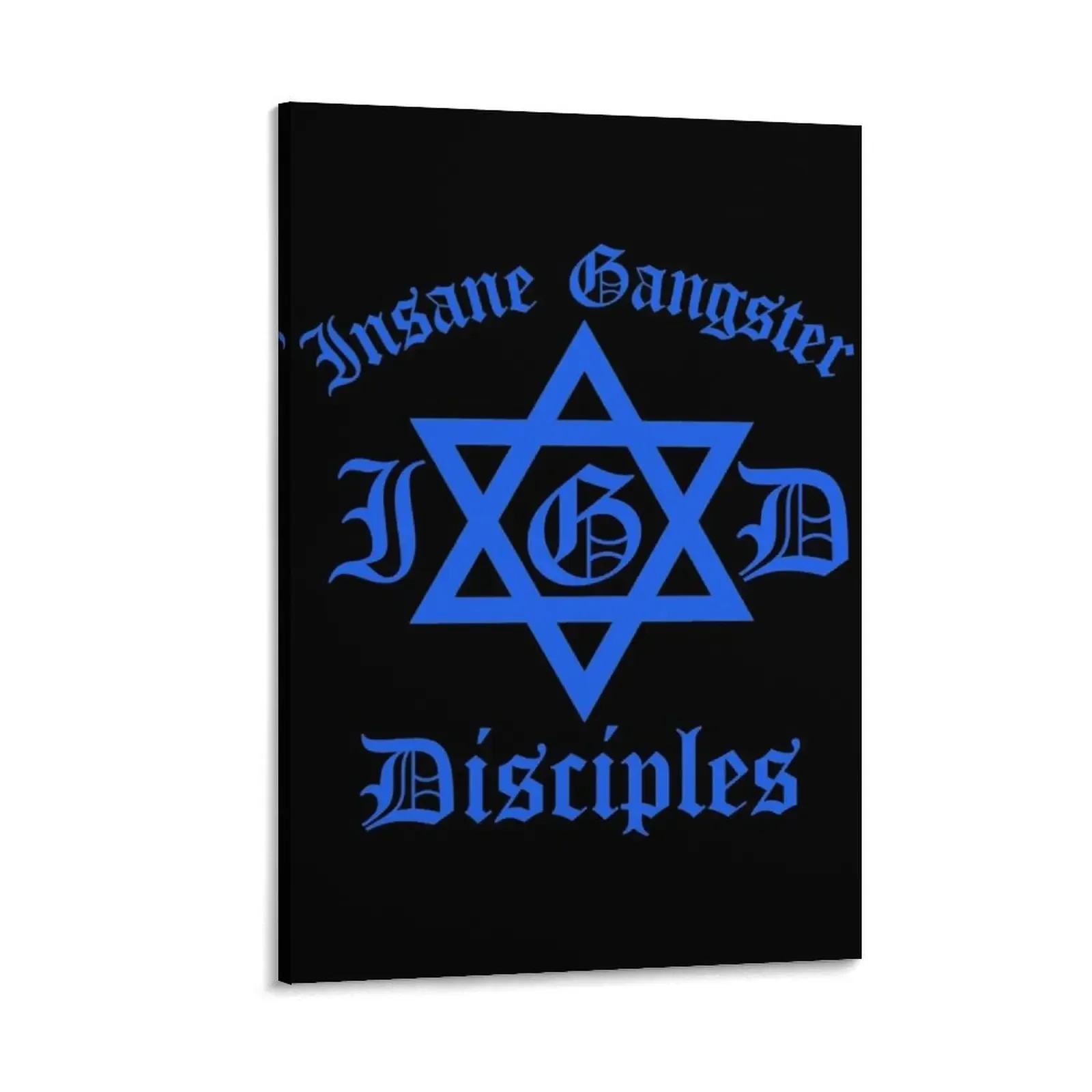 

Insane Gangster Disciples IGD Canvas Painting home decor home decorations room decorations for men wall art canvas painting