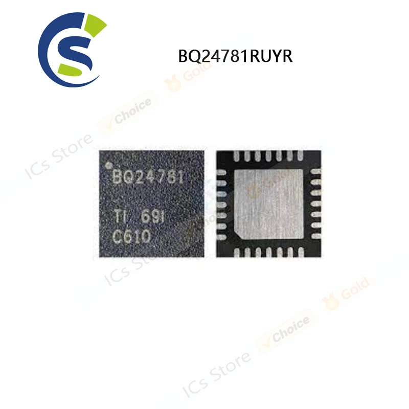 1PCS  100% New BQ24781RUYR BQ24781 QFN-28 Chipset