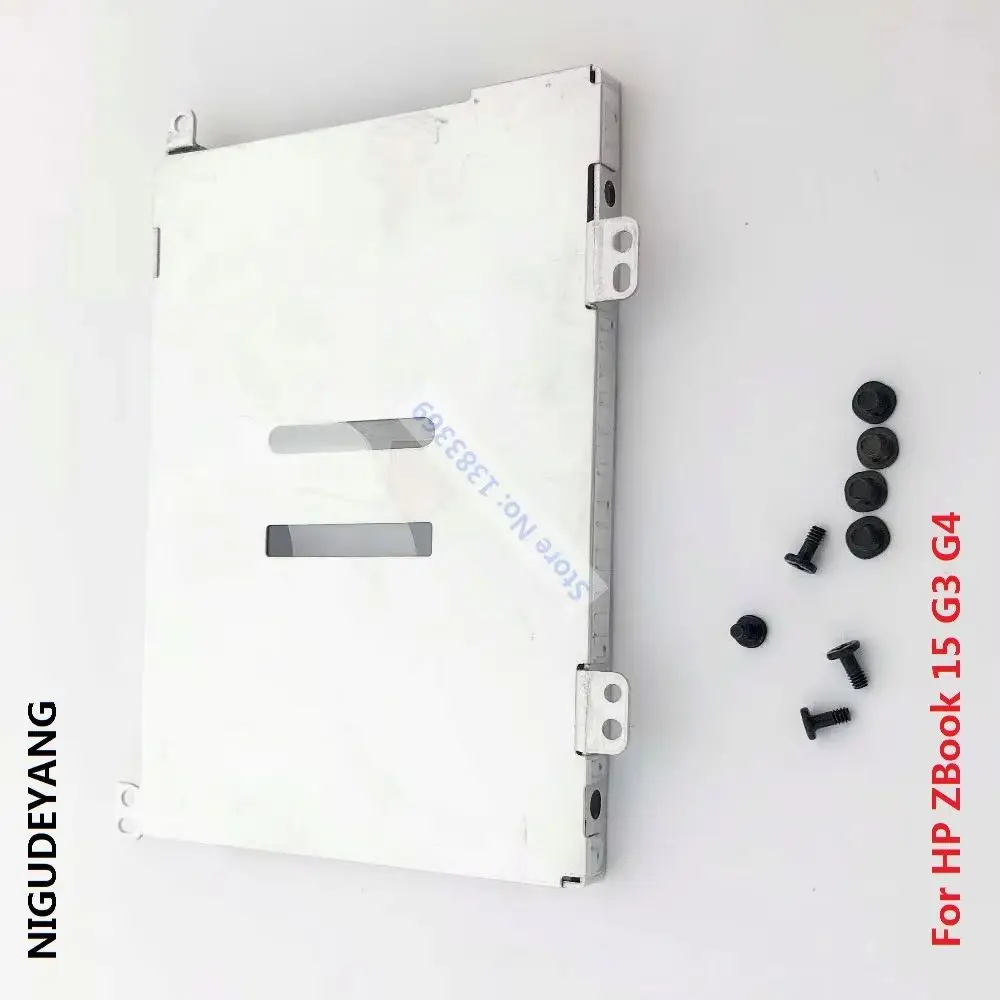 Replacement 2.5 SATA HDD SSD Hard Drive Bracket Caddy Frame Interposer Connector Cable with Screws for HP ZBook 15 17 G3 G4