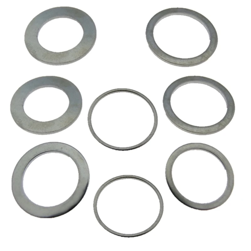 8pcs Circular Reducing Rings Ring Conversion Disc