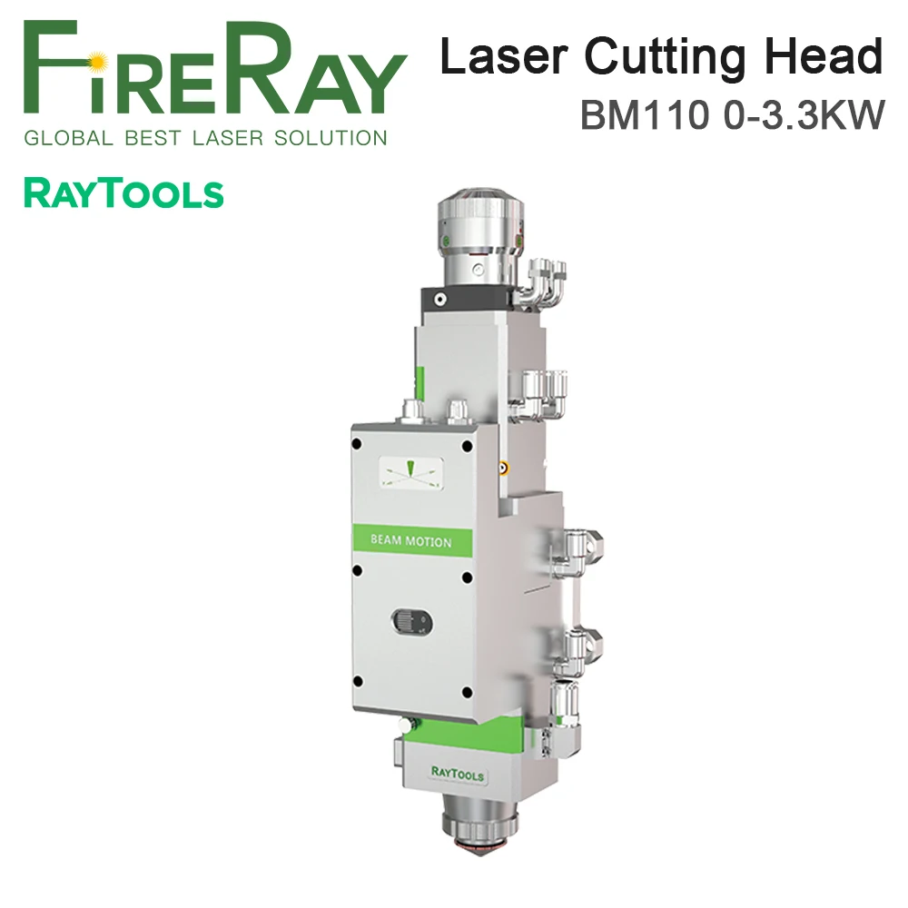 

FireRay Raytools BM110 0-3.3KW FL 125/155/200mm Auto Focusing 2D Fiber Laser Cutting Head for Fiber Laser Cutting Machine