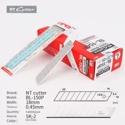 Nt BL-150P CUTTER large industrial blade 18mm for medium art blade 120 thickness 6 thickness 0.45mm tent cutting