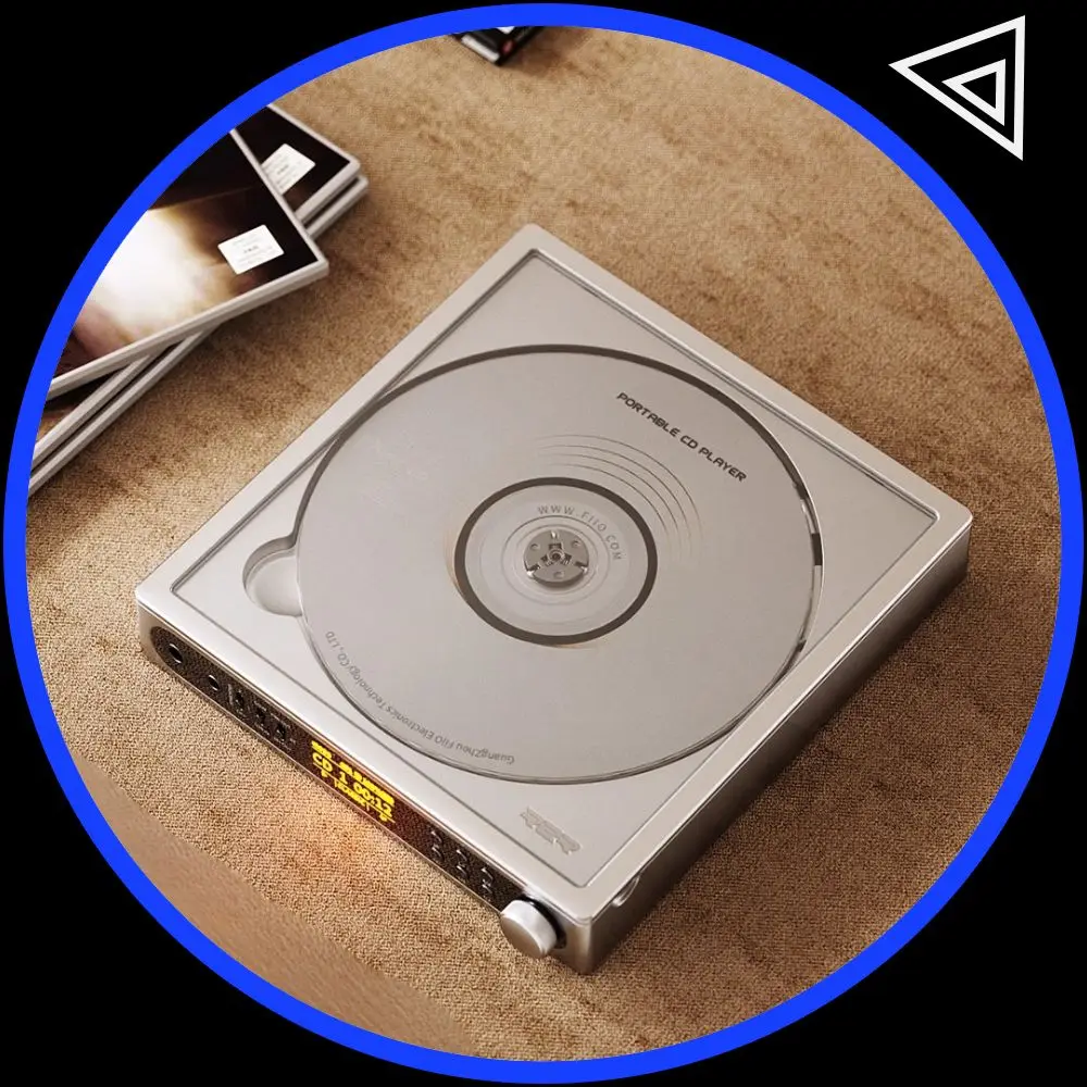 FiiO DM15 R2R Multifunctional Portable HIFI Bluetooth CD Player With 4.4 Balanced Track Capture Fiber Coaxial Output Support Usb