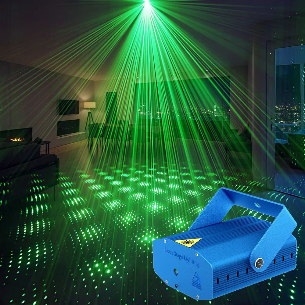 

Remote control colorful rotating ambient light, KTV flash light, laser light, laser light
