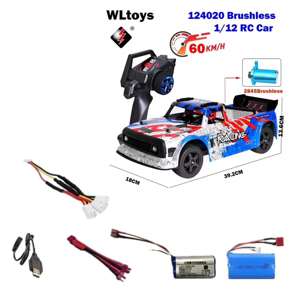 

WLtoys 124020 RC Car Battery 7.4v 1500mAh 3000mAh /T-plug / 3in1 Cable Suitable For: WLtoys 124020 RC Car Parts Battery