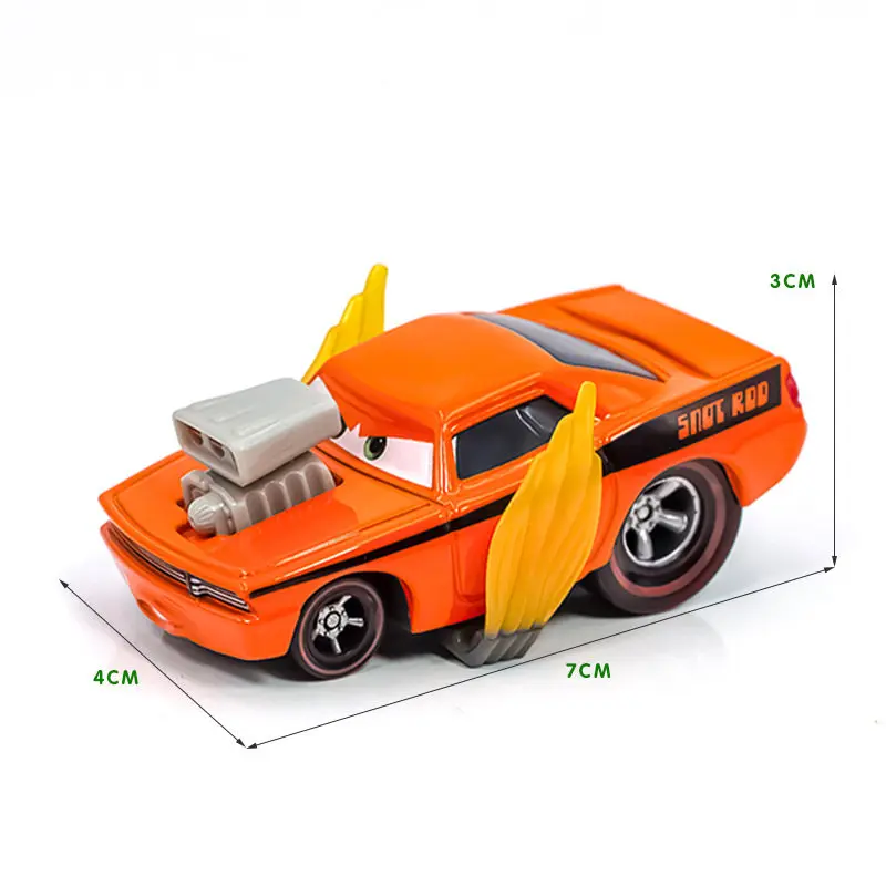 Disney-Coche de juguete Pixar Cars 3 2 para niños, juguete de Metal fundido a presión, Rayo McQueen, Jackson Storm King, avión 1:55, coche de