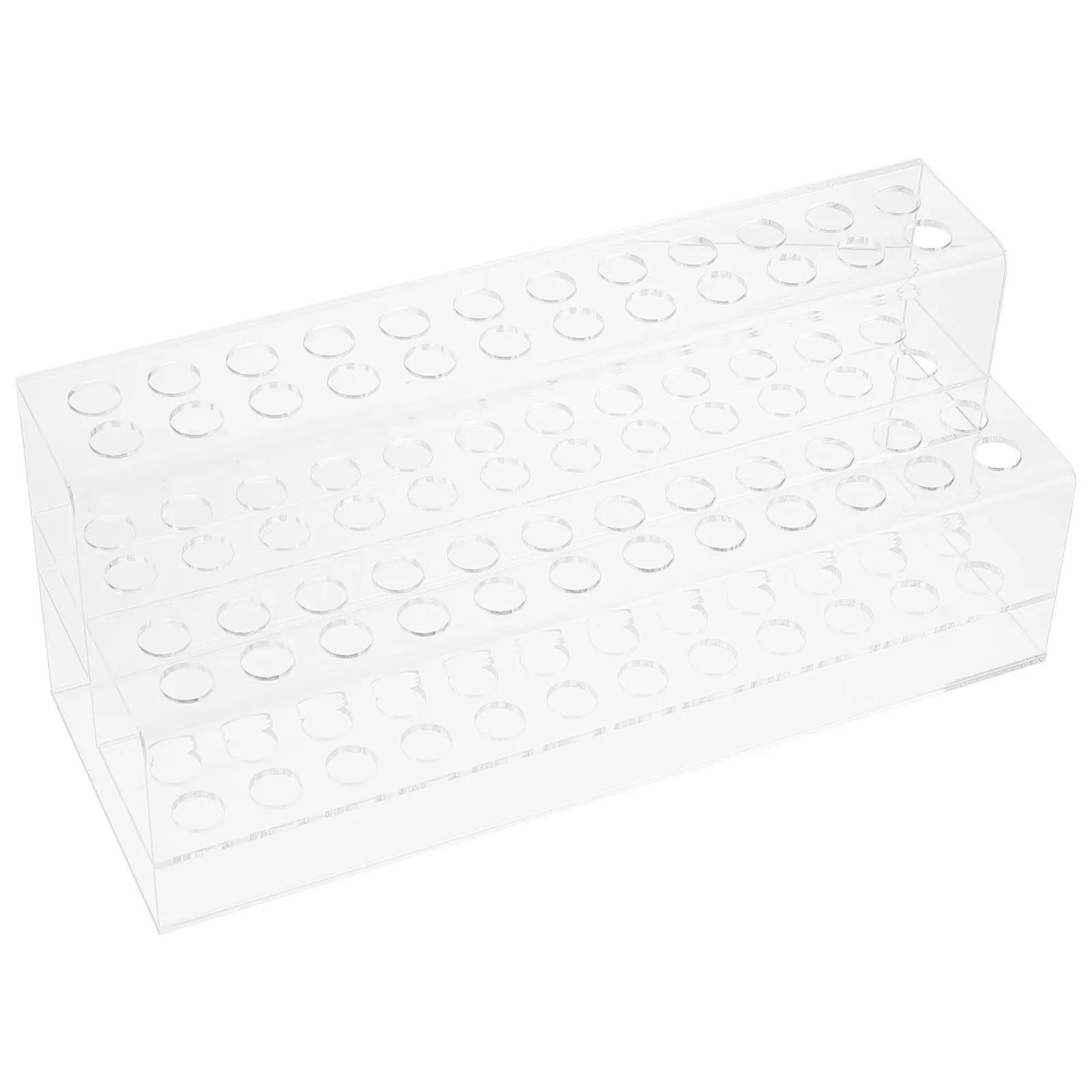 

Акриловая подставка для ручек с несколькими отделениями, прозрачный вертикальный органайзер для кистей для макияжа, помад и косметики