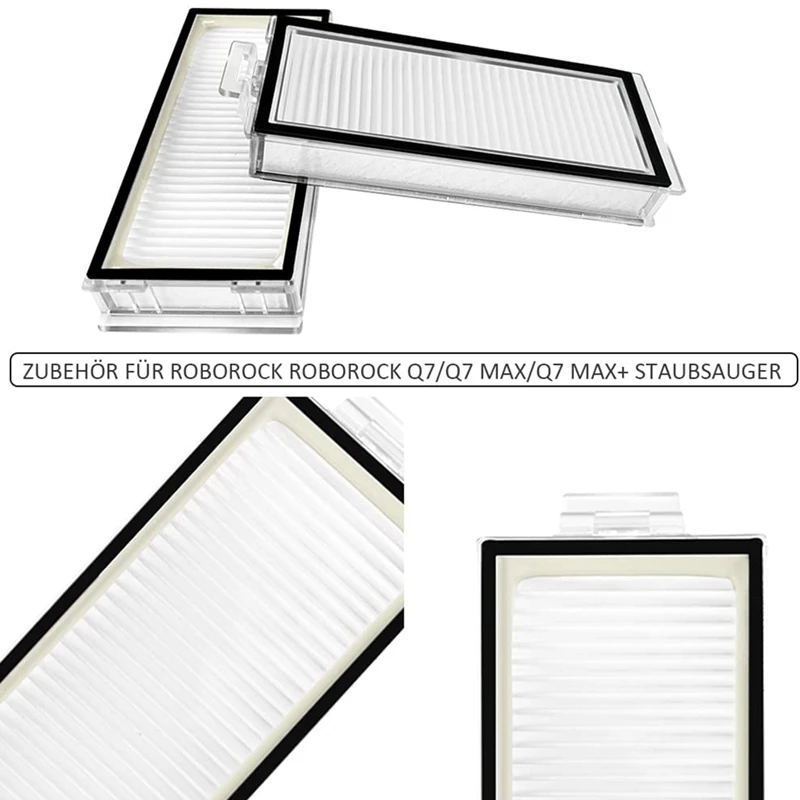 掃除機用アクセサリーXiaomiRoborock,メインサイドブラシ,HEPAフィルター,q7,q7 max,q7