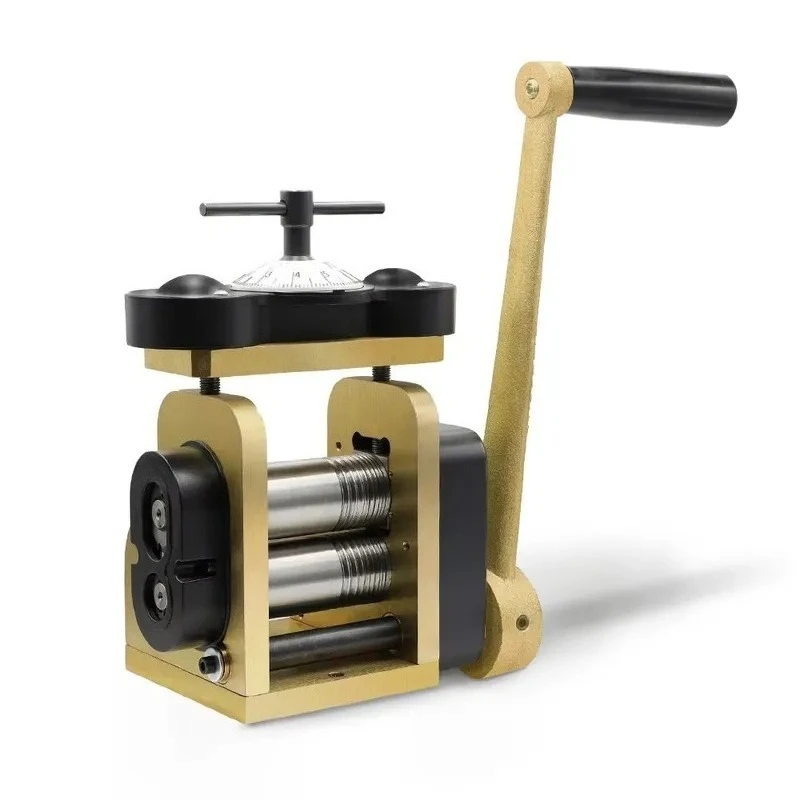 Durston Basics Roller 3:1 Gear Ratio Entry-level Combination Roller 65mm Flat Sheet and 9-Wire Forming Jewelry Roller