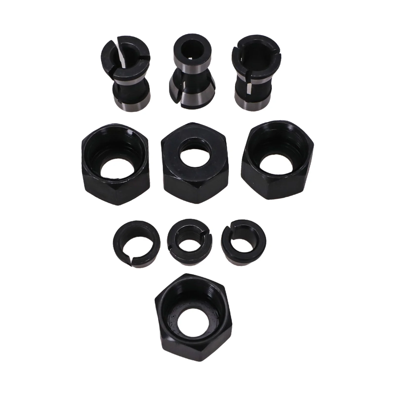 For Engraving Machine Collet Chuck Adapter Shaft Sleeve Router Bit Carpentry Projects As Pictures Shown High Strength Material