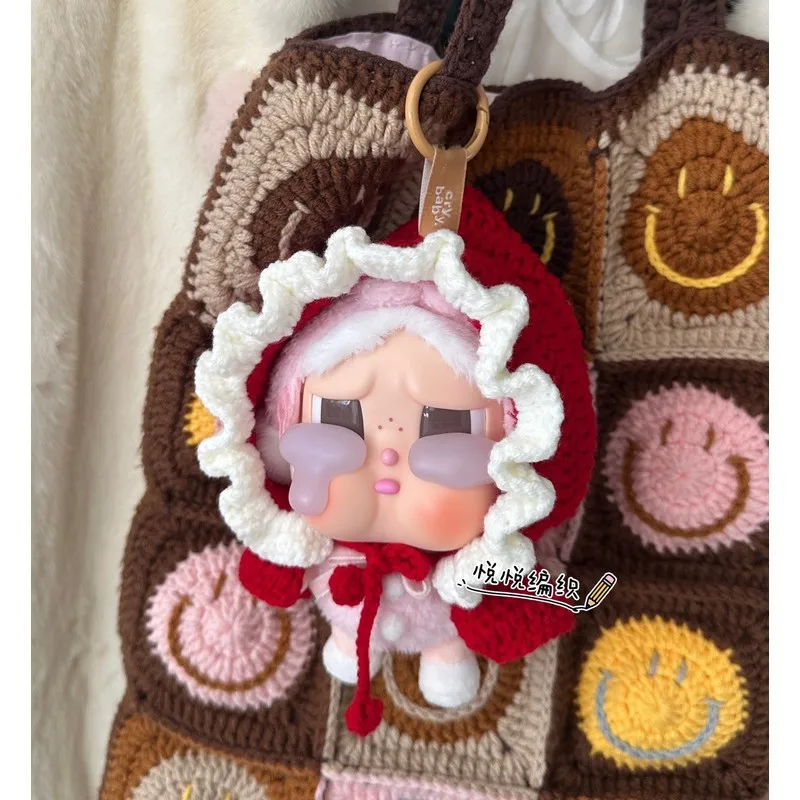 POPMART POP MART CRYBABY Tears Factory 시리즈 비닐 페이스 플러시 블라인드 박스 트렌드 펜던트 주변 장치 인형 없음