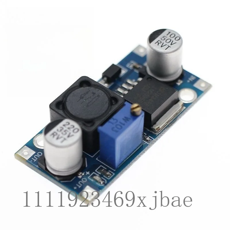 Mini Adjustable Buck Converter Module, 3A High Current Wide Voltage Input Power Supply Board