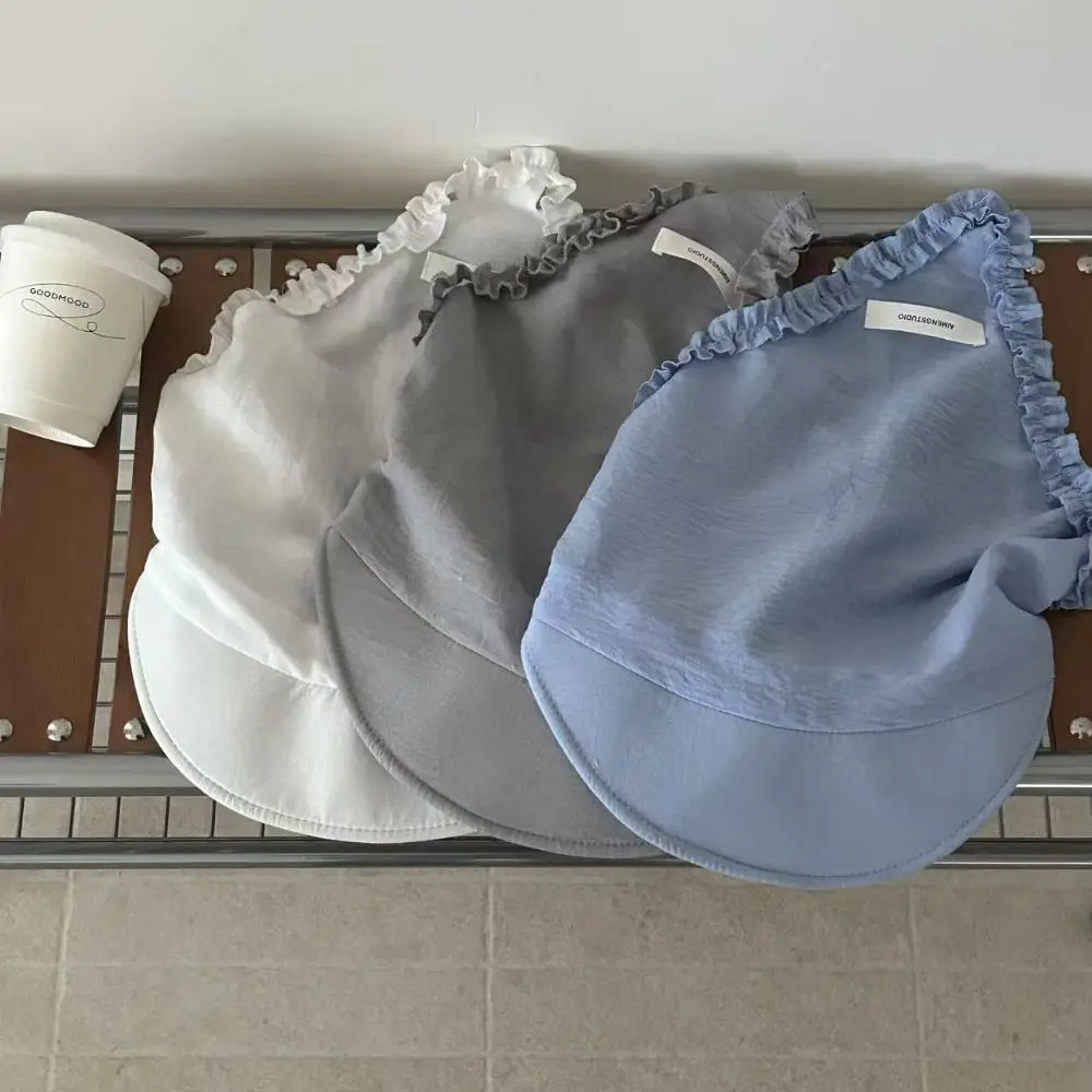 

Cotton Duckbill Turban Hat Adjustable UV Protection Headscarf Baseball Cap Korean Style Versatile Popular Baseball Hat Hiking