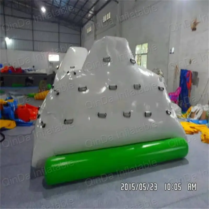 3M Long Pool Inflatable Toys Climbing Mountain Water Iceberg Climbing Wall Water Slide Floating Slide Toy