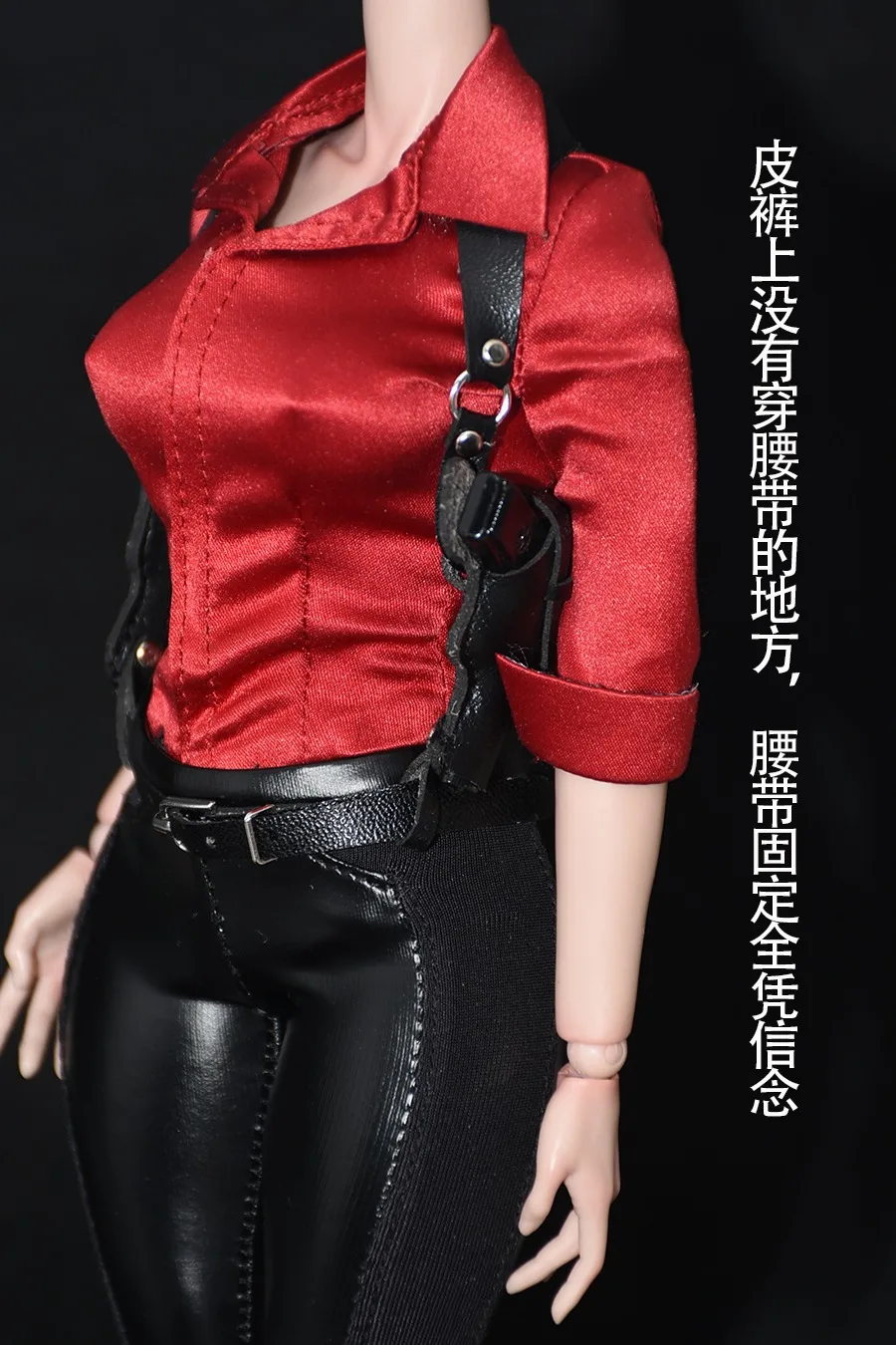 1/6 schaal vrouwelijke poppen kleding Koning Ada vrouwelijke soldaat pistool holster voor 12 ''TBLeague JIAOU POP action figure