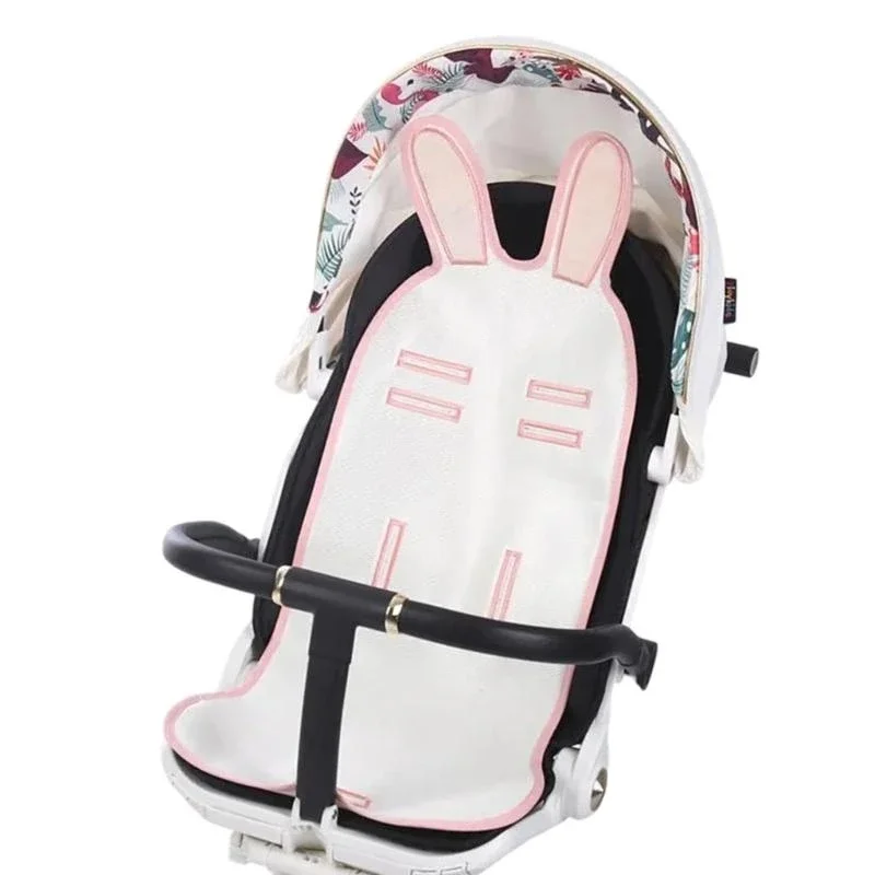 

J15U Universal Baby Strollers Cooling Mat Summer Ice Silk Car Cushion Pad Enhancing Comfort and Safety for Daily
