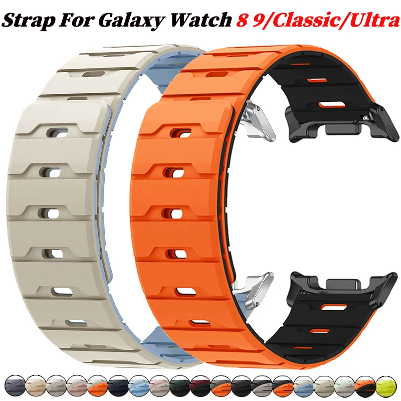 Magnetisches Armband für Galaxy Watch 9 8 40mm 44mm 8Classic 46mm Sportarmband für Galaxy Watch Ultra2 2026/Ultra 2025 2024 47