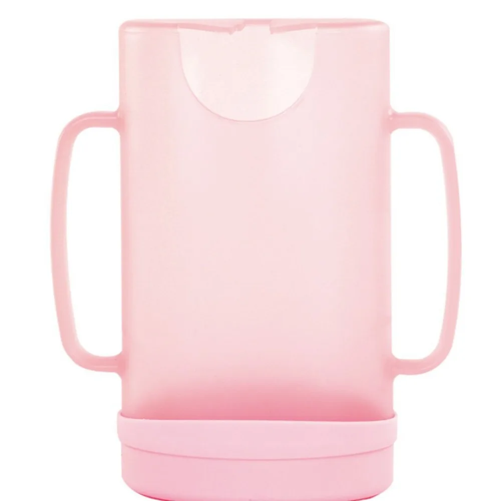 

Plastic Squeeze Pouch Holder Comfortable Squeeze Proof Milk Box Holder Reusable with Handle Juice Box Holder Food Pouches