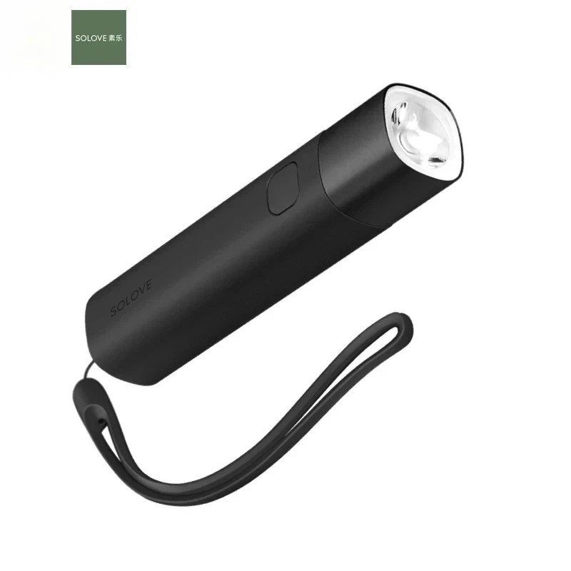 LED Flashlight Power-Bank Brightness SOLOVE X3 3000mAh Mobile Power USB Multi-function Brightness Torch Bank Portable Lighting