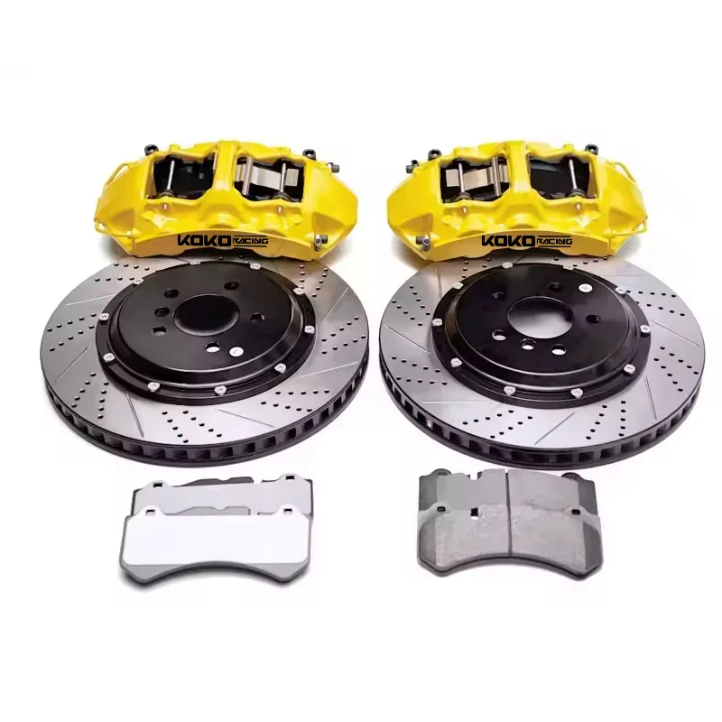 

High Performance Racing Brake Systems Brake Kits 6 Pot Caliper Fit R18 R19 Inch Wheel for Golf Mk2 Mk5 Mk6 Mk7