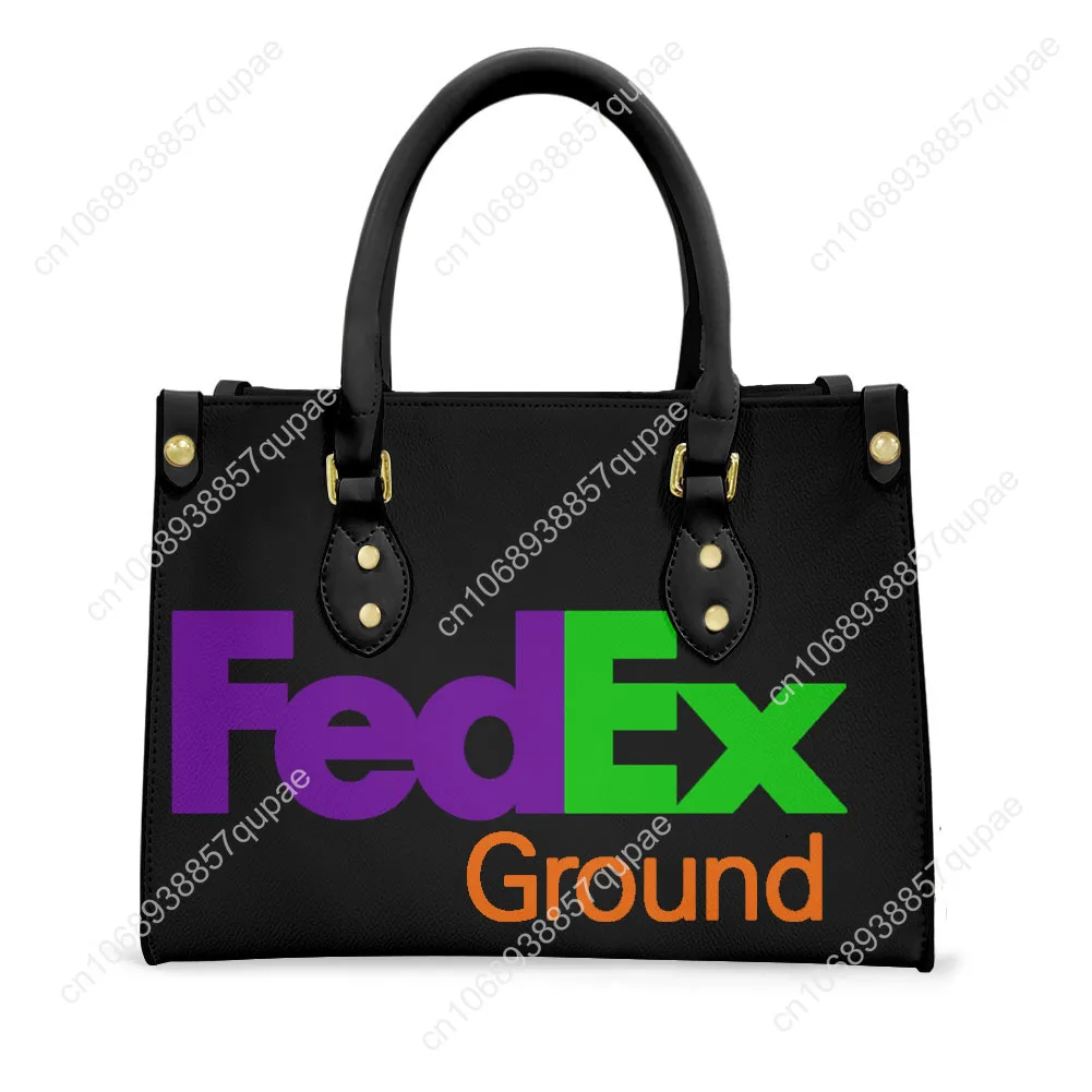 

FedEx American Express Tote Bag Purse Womens Mens Personalized Text Image PU Leather Handbag Business Shopping Gift Bags