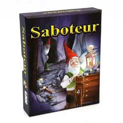 English Saboteur Board Game Cards Table Games Funny Board Card Games for Families Party Dwarf Gold Mine Digging Miner Board Game