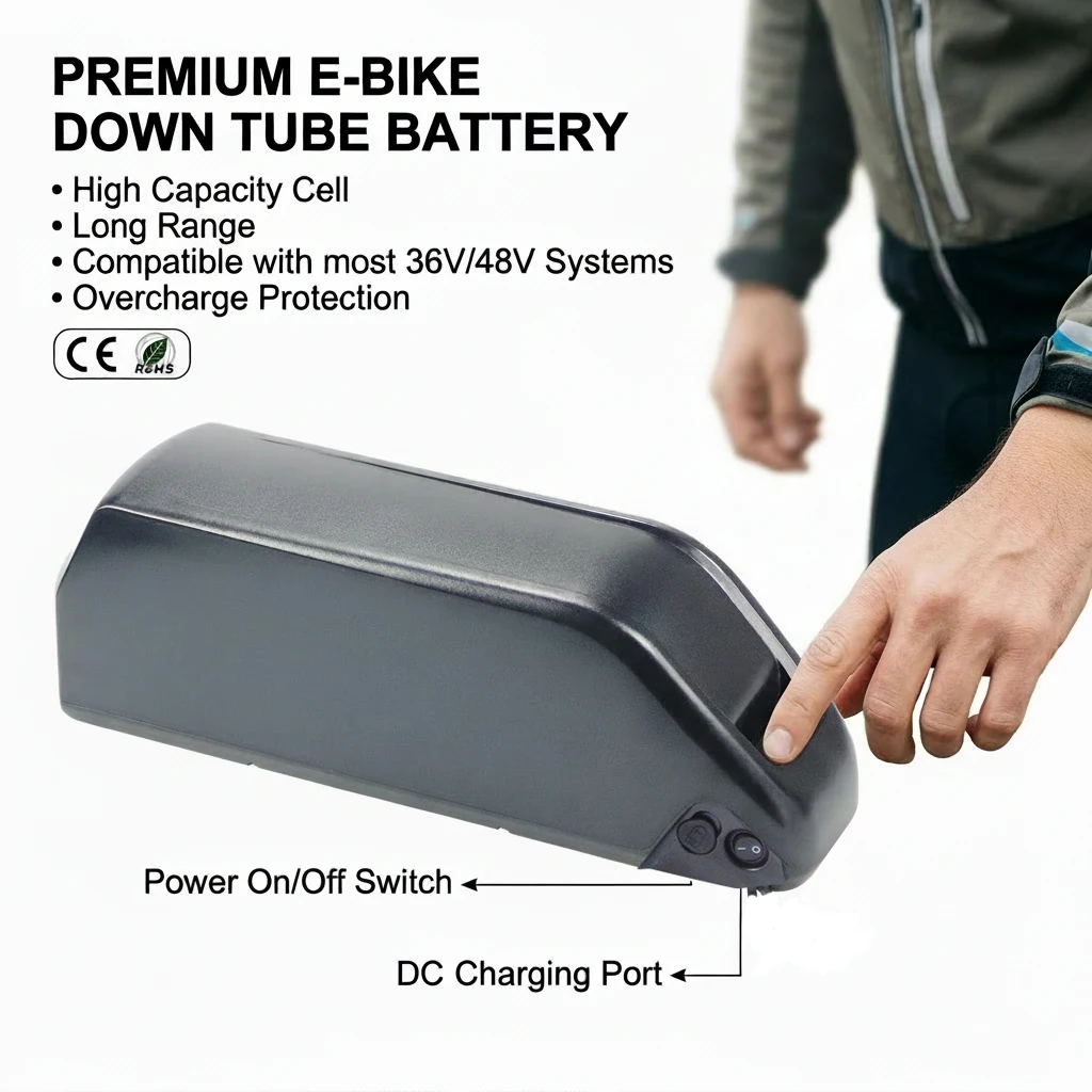 

Emojo Bike Streetrod FS 36V 25Ah 48V 52V 20Ah E-Bike Battery with 750W Motor Kenda Beacon Fucare Scorpio electric bike