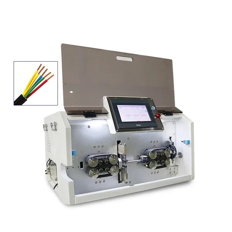 S-16H High Speed Wire Stripping Machine Multicore Jacket Cable Cutting Machine Fully Automatic Cable Stripping Machine for 16mm2