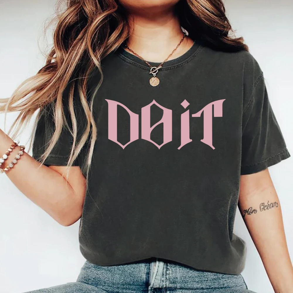 2026 Kpop T-shirt SKZ It Tape Do It Shirt DO IT Tshirt K-pop Shirts Harajuku Tops Streetwear Unisex Short Sleeves Casual Tops