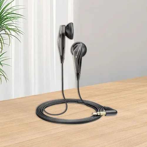 Imagen 2 del producto Auriculares estéreo Sennheiser MX375 originales, auriculares de graves profundos, auriculares deportivos de 3,5mm, resolución HD, reducción de ruido HIFI