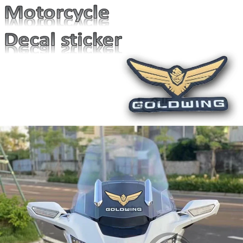 

Rubber stickers and decals are any position on the suitable For Honda Gold Wing GL1800 F6B