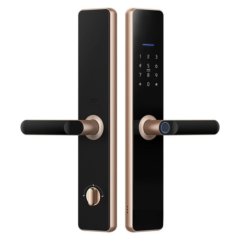 

Smart door lock, one grip, fingerprint lock, C-class core lock, anti-theft door password lock